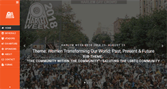 Desktop Screenshot of harlemweek.com